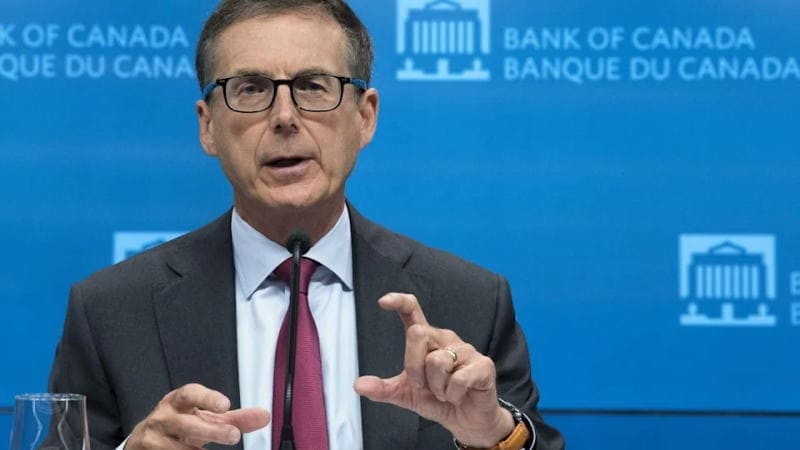 央行行长麦克勒姆：与美国的贸易战将使加拿大GDP永久性减少2.5% ...
